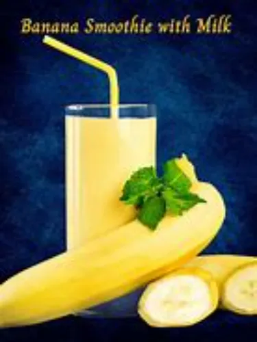 Chicku Banana Smoothie